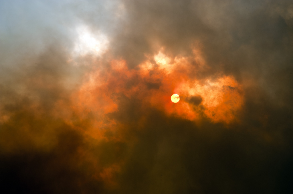 Smoke from the High Park Fire